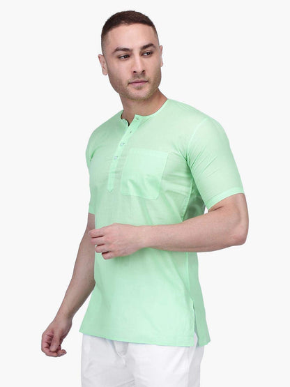 Rajubhai Hargovindas Men Cotton Straight Kurta