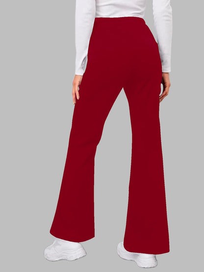 Dream Beauty Fashion Women's Bell Bottom High Waist