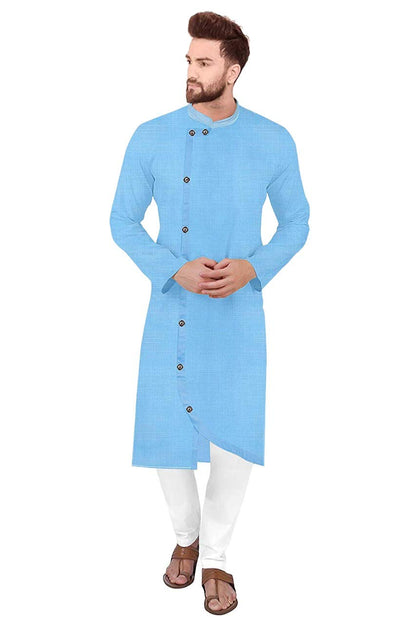 trustous Men's Cotton Kurta Set