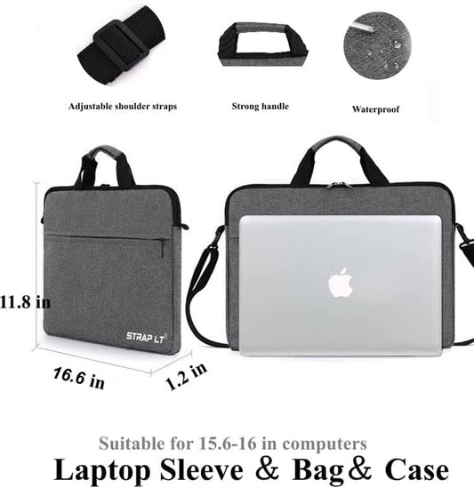 StrapLt Laptop Bag Sleeve For 15 Inch-15.6 Inch