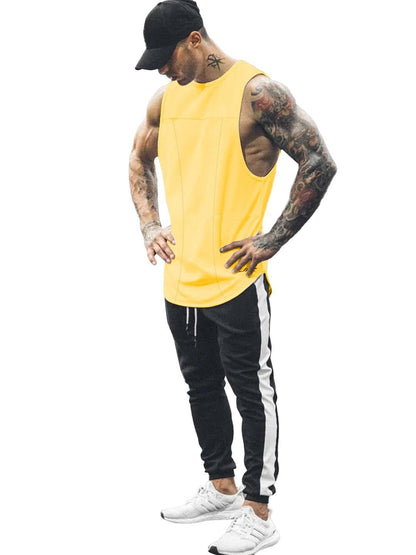 CHKOKKO Tank Tops Sleeveless T-Shirt for Men Dry Fit