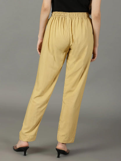 Cadila Women's Cotton Drawstring Rayon Pants