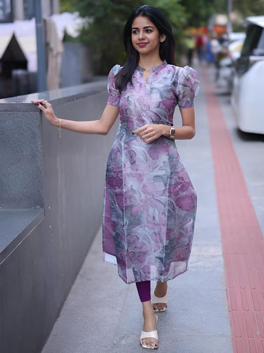 Sun Fashion And Lifestyle Women's Chanderi Stitched