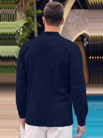 Bellstone Men's Solid Regular Fit Shirt
