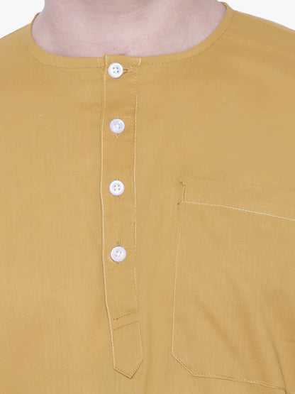 Rajubhai Hargovindas Men Cotton Straight Kurta