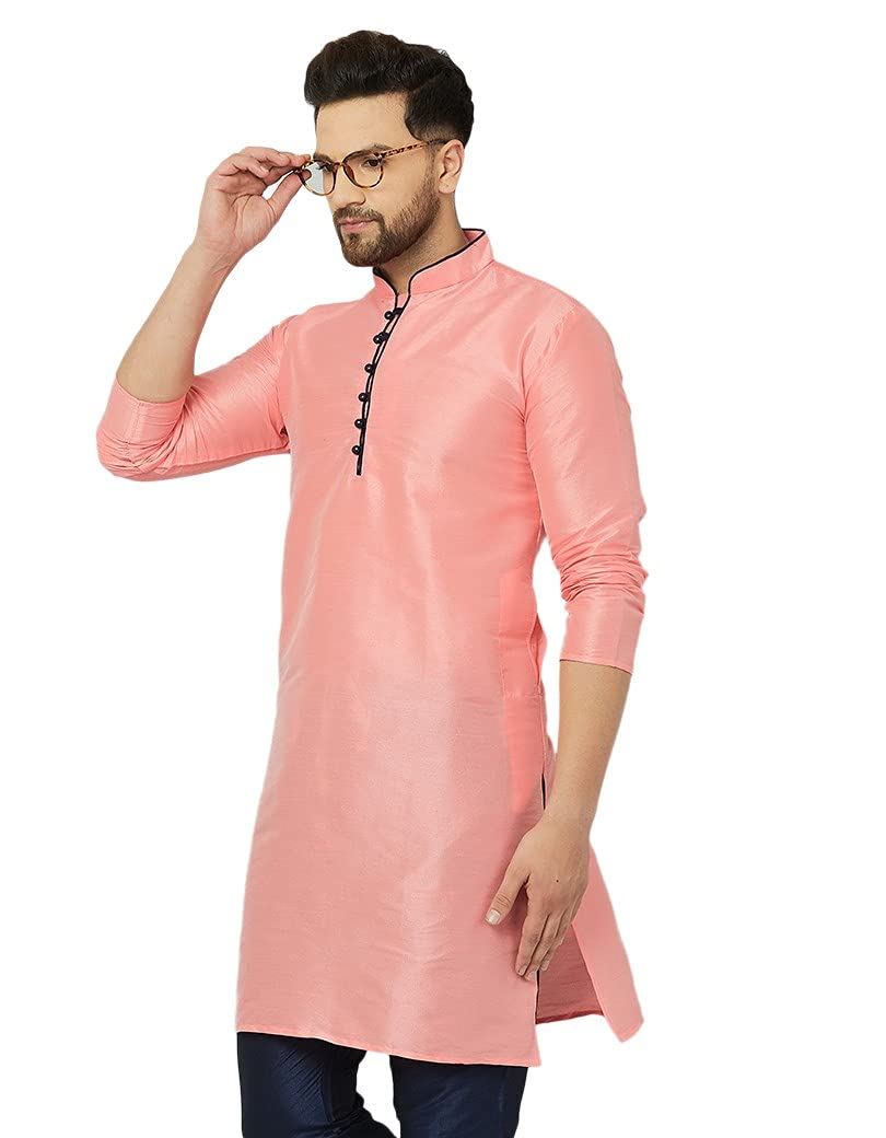 ABH LIFESTYLE Men's Silk Long Kurta only.
