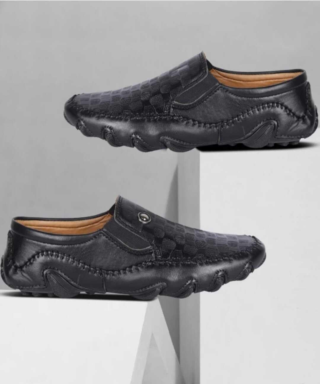 HATTOUN Synthetic Leather Comfortable Loafers for Men - alphahostel.in