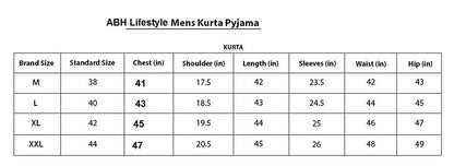 ABH LIFESTYLE Men's Silk Long Kurta only.