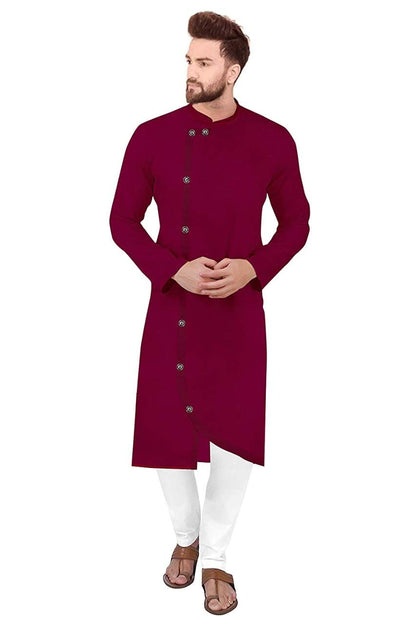 trustous Men's Cotton Kurta Set