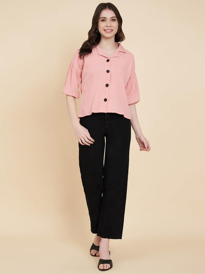 VAIRAGEE Women Cotton Blend Striped Pattern