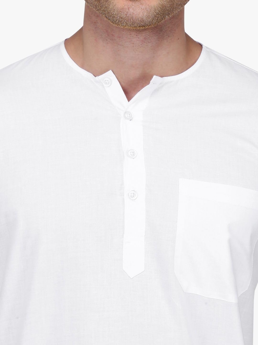 Rajubhai Hargovindas Men Cotton Straight Kurta