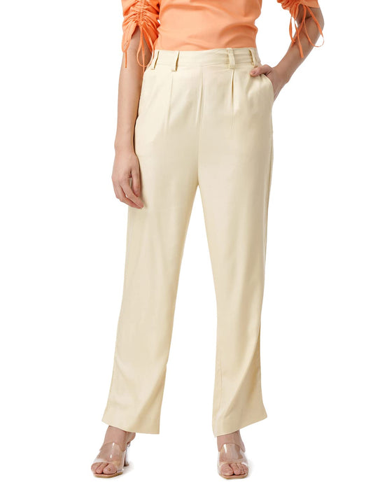 FYLTR Women's Rayon Casual Pull-up Pants