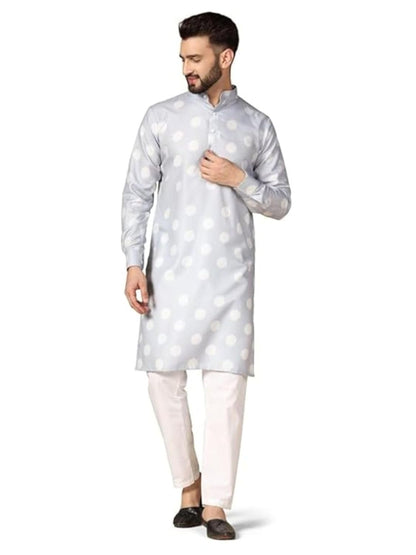 Leriya Fashion Men's Kurta | Rayon Printed Kurta