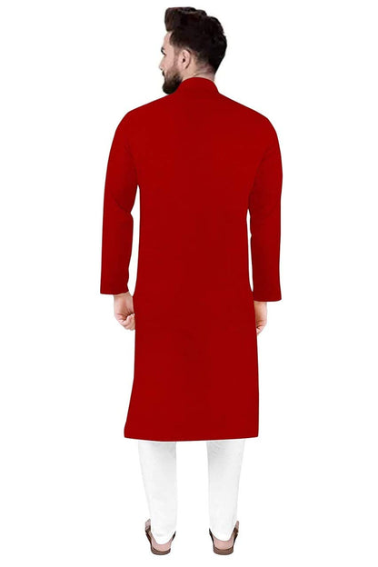 trustous Men's Cotton Kurta Set