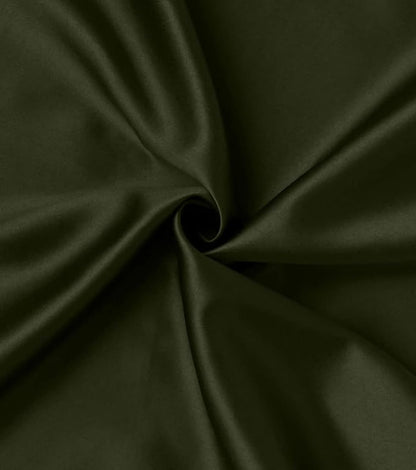 DEELMO Men's Stylish Solid Satin Casual Shirt for Men