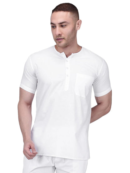 Rajubhai Hargovindas Men Cotton Straight Kurta