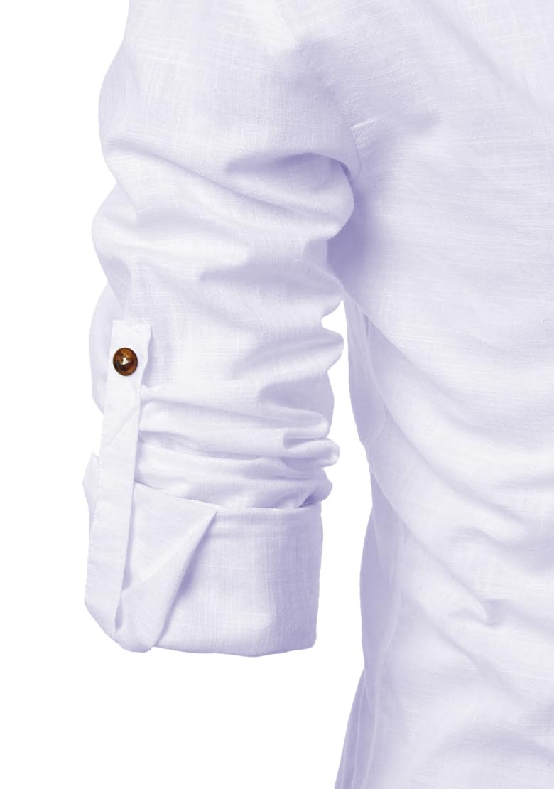 TrendiVastra Men's Cotton Blend Fabric Full Sleeve