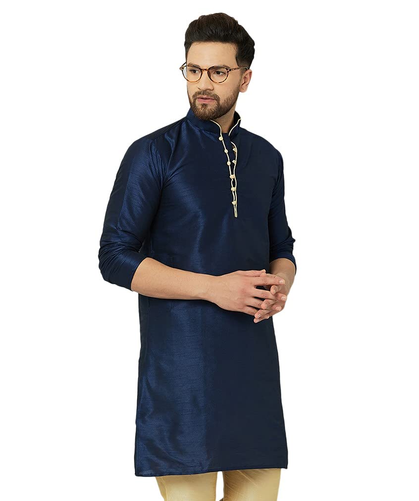 ABH LIFESTYLE Men's Silk Long Kurta only.