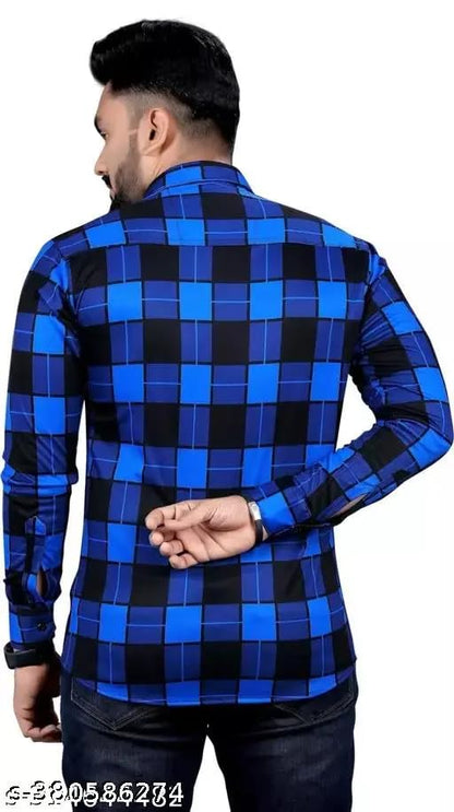 Men’s Lycra Stretch Shirt – Slim Fit Quick Dry Workout