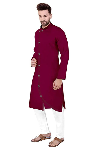 trustous Men's Cotton Kurta Set