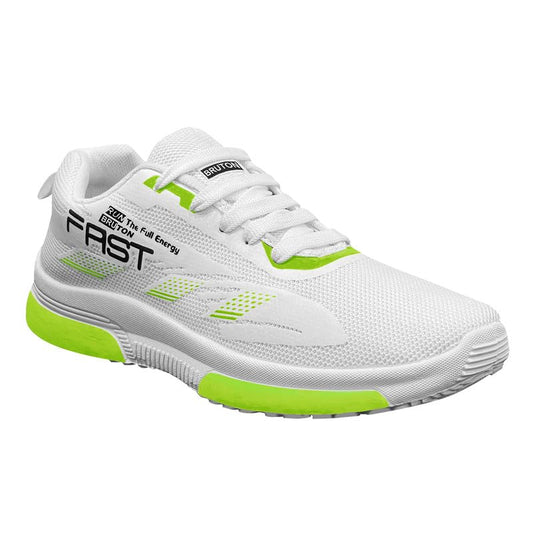 Men's White PVC with Mesh Casual Shoes - alphahostel.in