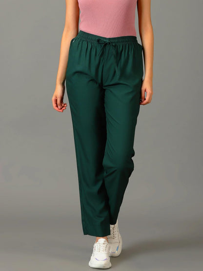 Cadila Women's Cotton Drawstring Rayon Pants