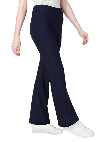 ZUVINO Ribbed Bell Bottom Office Pants, Formal Options