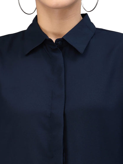 PRIASE B Women's Formal Shirt, 3/4 Sleeve