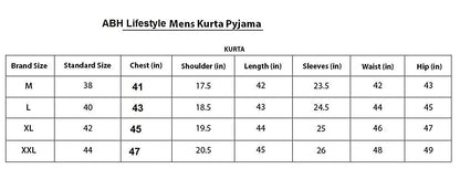 ABH LIFESTYLE Men's Silk Long Kurta only.