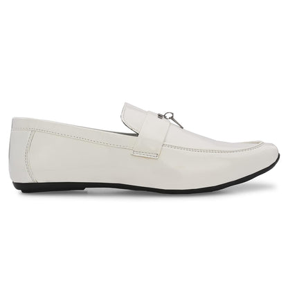 GELLWOJ Men's Buckle White Nagras - alphahostel.in