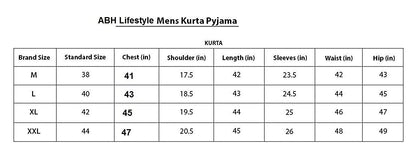 ABH LIFESTYLE Men's Silk Long Kurta only.