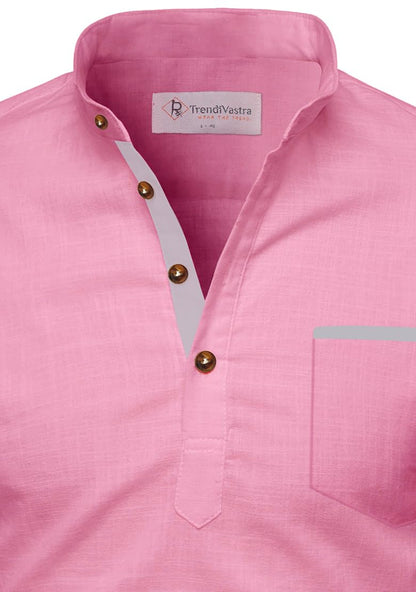 TrendiVastra Men's Cotton Blend Fabric Full Sleeve
