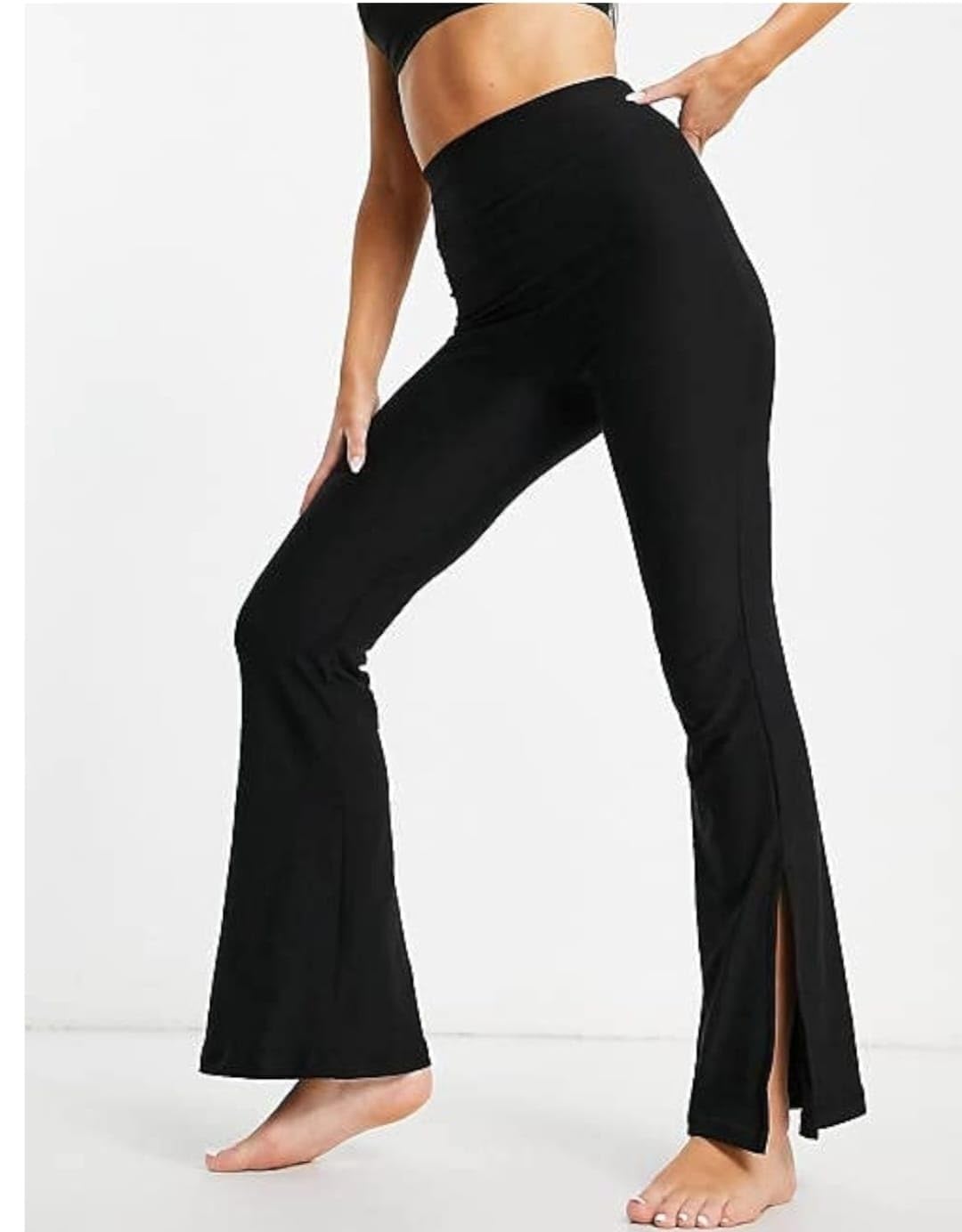 Women's High Waist Bell Bottom Trouser