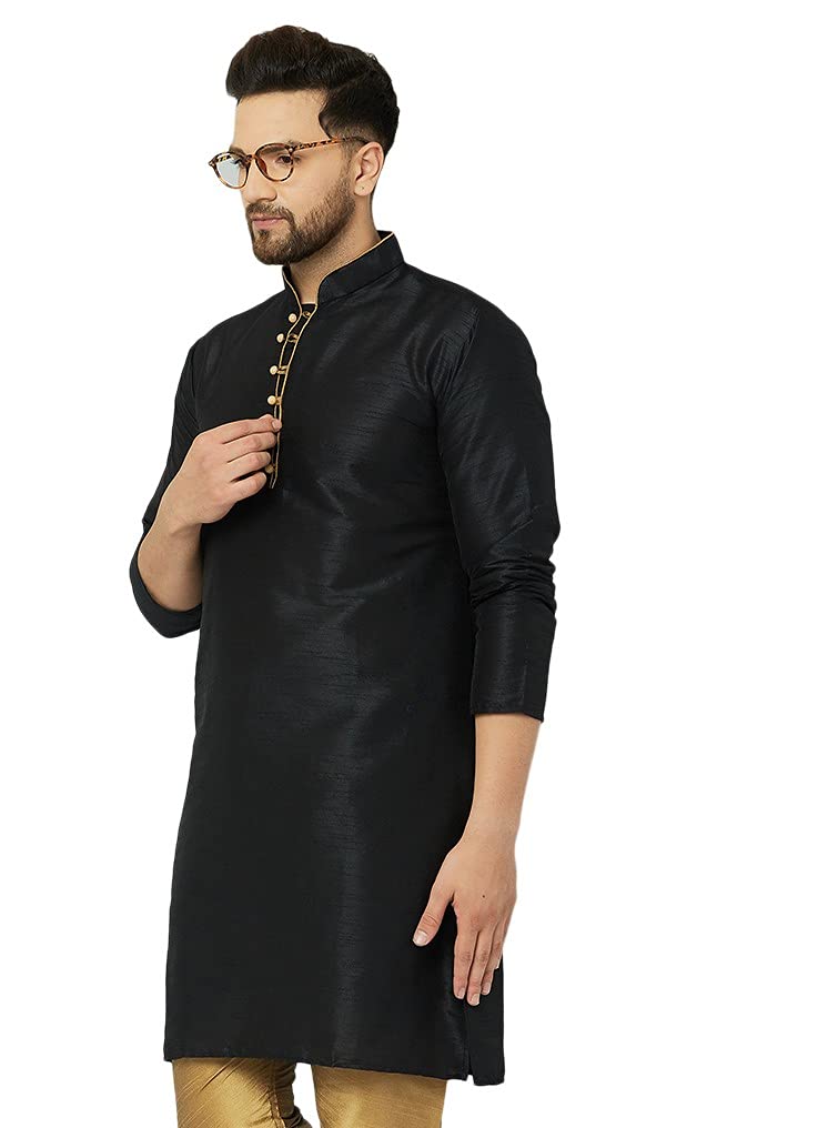 ABH LIFESTYLE Men's Silk Long Kurta only.