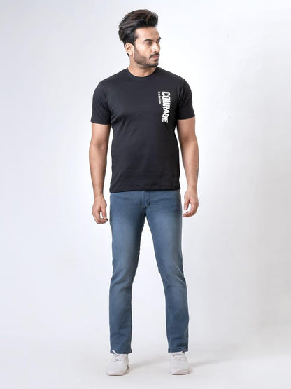 Sindon Men's Faded Grey Jeans