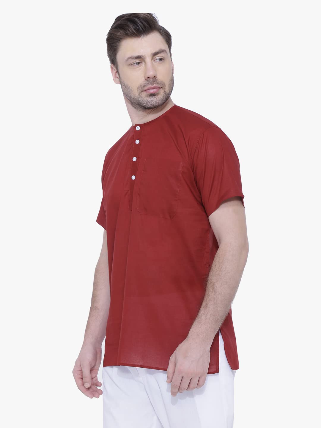 Rajubhai Hargovindas Men Cotton Straight Kurta