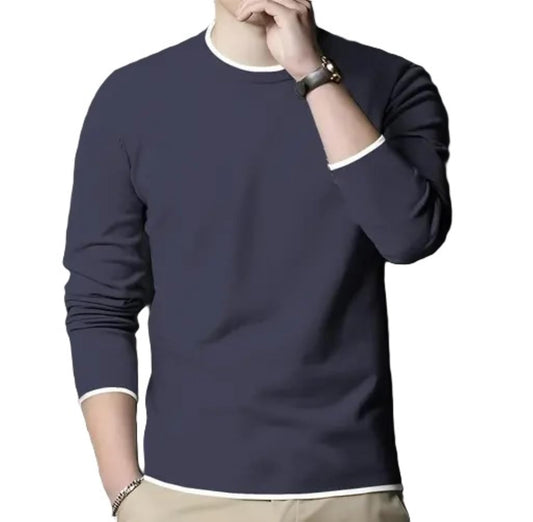 FASHA Men's Solid Regular Fit