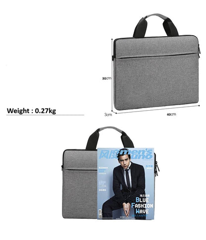 BROGBUS Nylon Slim Traveller Sleeve Bag