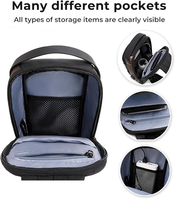 Quicknik Sling Crossbody Bag for Men Women - alphahostel.in