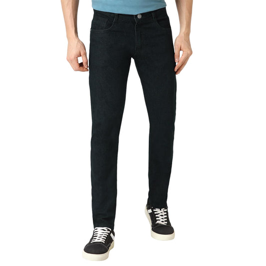 Urbano Fashion Men's Slim Fit Washed Jeans Stretchable