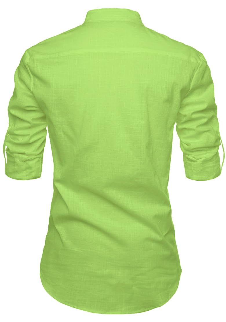 TrendiVastra Men's Cotton Blend Fabric Full Sleeve