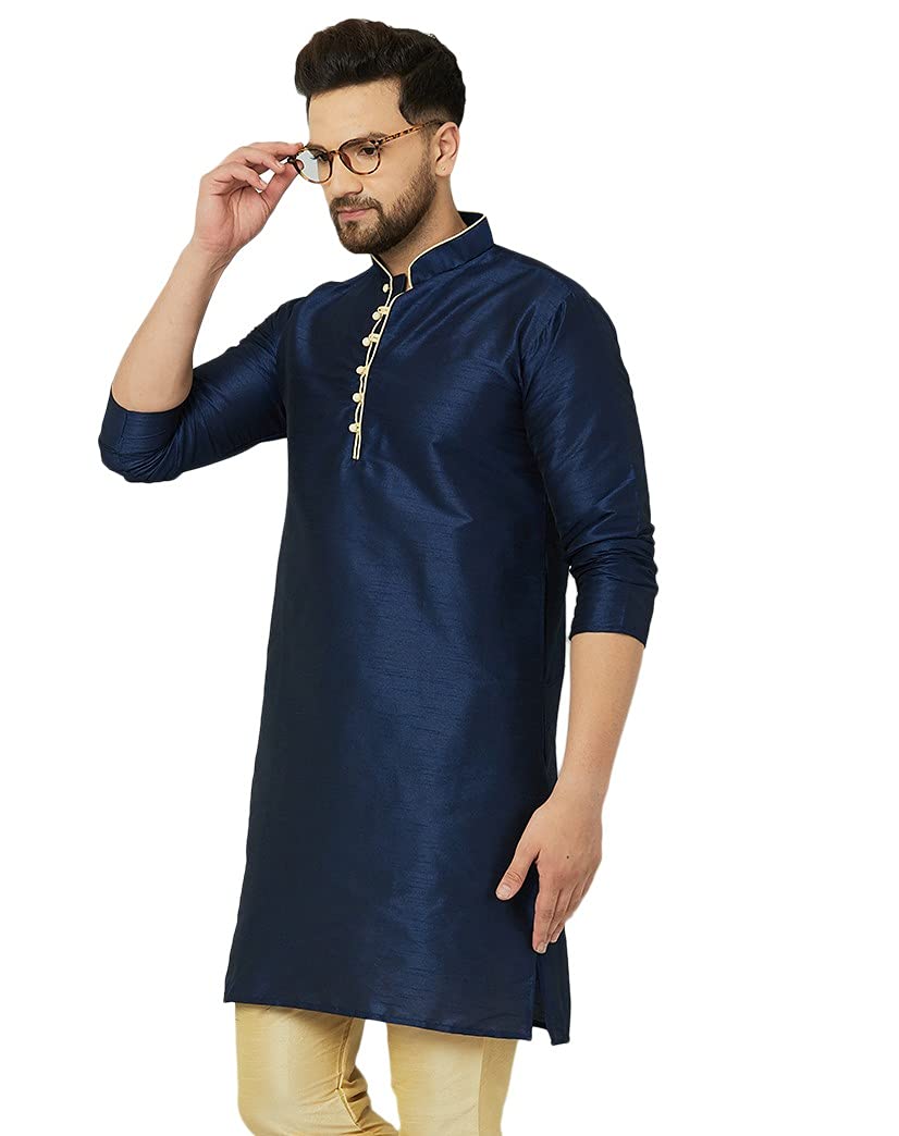 ABH LIFESTYLE Men's Silk Long Kurta only.