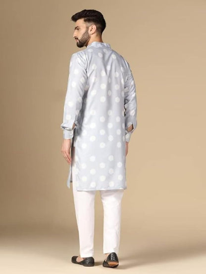 Leriya Fashion Men's Kurta | Rayon Printed Kurta