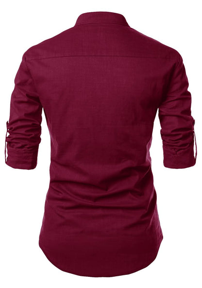 TrendiVastra Men's Cotton Blend Fabric Full Sleeve