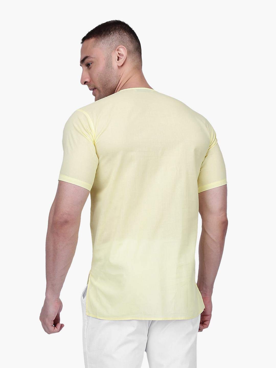 Rajubhai Hargovindas Men Cotton Straight Kurta