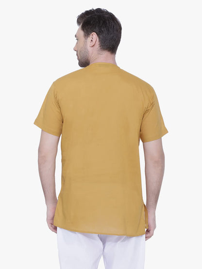 Rajubhai Hargovindas Men Cotton Straight Kurta