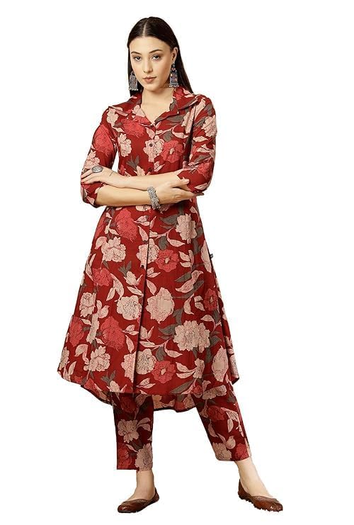 Rayon Printed Set for Women NewDesign Straight Kurta