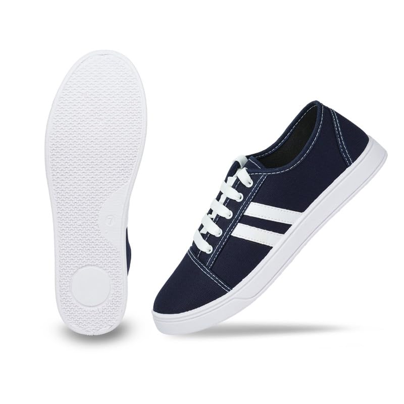 FREE KICKS Classic Black Sneakers for Men - alphahostel.in