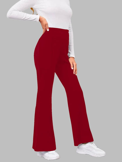 Dream Beauty Fashion Women's Bell Bottom High Waist