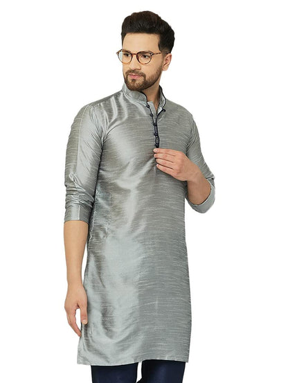 ABH LIFESTYLE Men's Silk Long Kurta only.